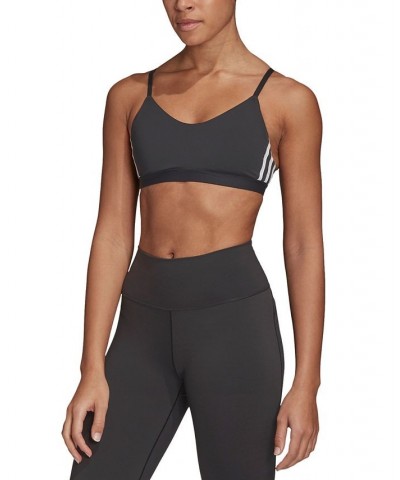 Women's All Me AEROREADY Low Impact Sports Bra Black $16.74 Bras