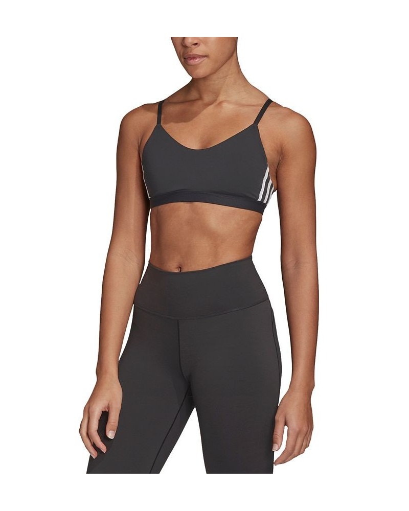 Women's All Me AEROREADY Low Impact Sports Bra Black $16.74 Bras