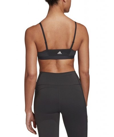 Women's All Me AEROREADY Low Impact Sports Bra Black $16.74 Bras