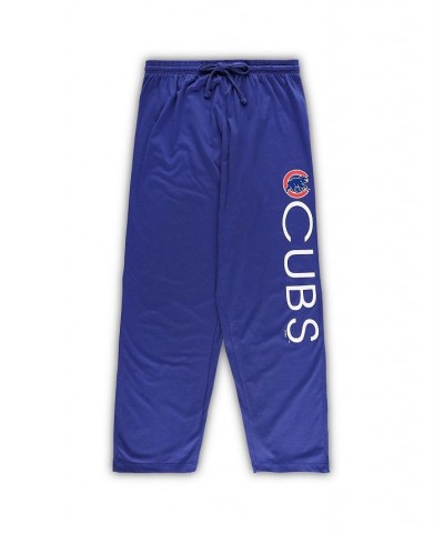 Women's Red Royal Chicago Cubs Plus Size Meter Tank Top and Pants Sleep Set Red, Royal $36.55 Pajama