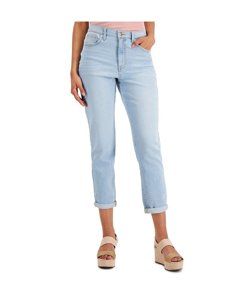 Juniors' Ripped Mom Jeans Time To Time $17.99 Jeans