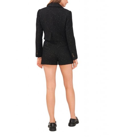 Women's Cropped Blazer Jacket Rich Black $71.52 Jackets