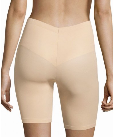 Women's Cover Your Bases Firm Control Smoothing Slip Shorts DM0035 Tan/Beige $24.00 Shapewear