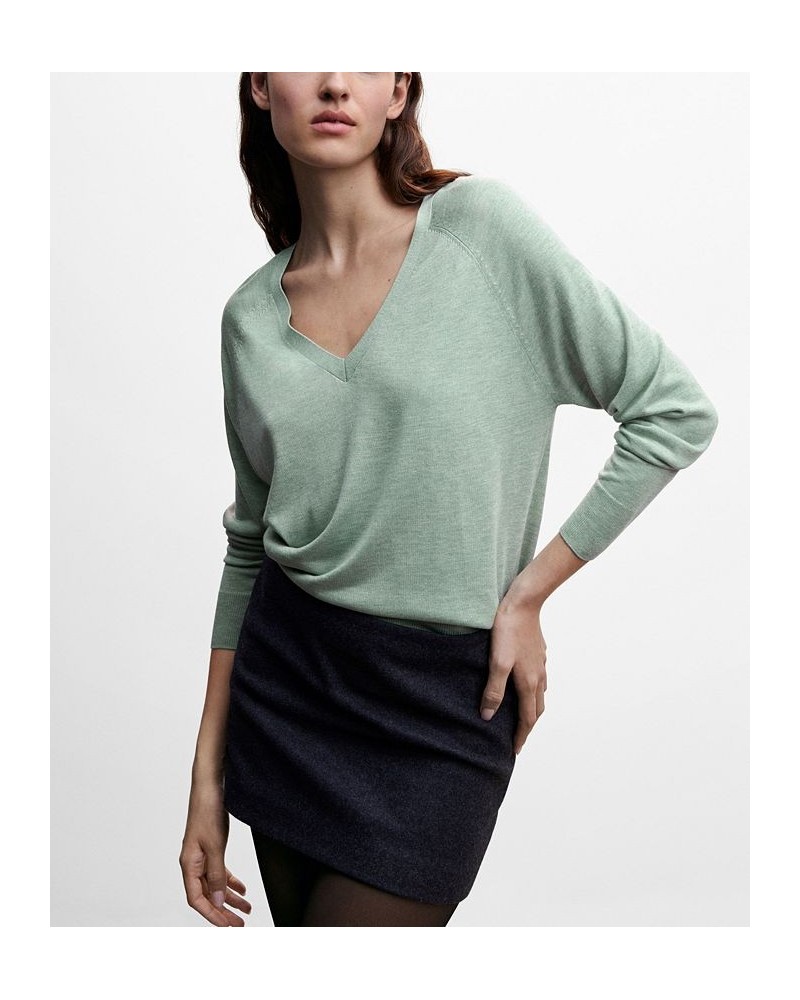 Women's Fine-Knit Sweater Green $27.49 Sweaters