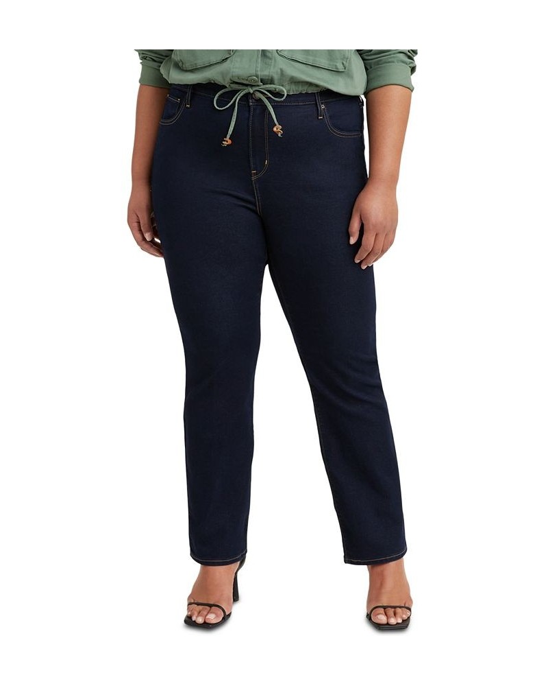 Trendy Plus Size 724 High-Rise Straight-Leg Jeans Cast Shadows $38.49 Jeans