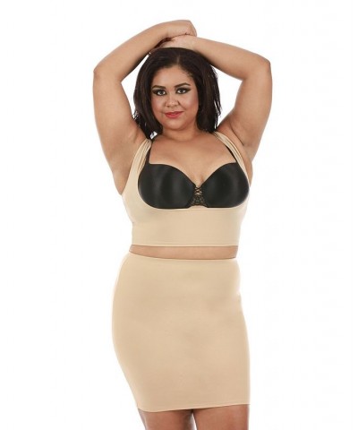 InstantFigure Compression Slip Skirt Tan/Beige $30.60 Shapewear