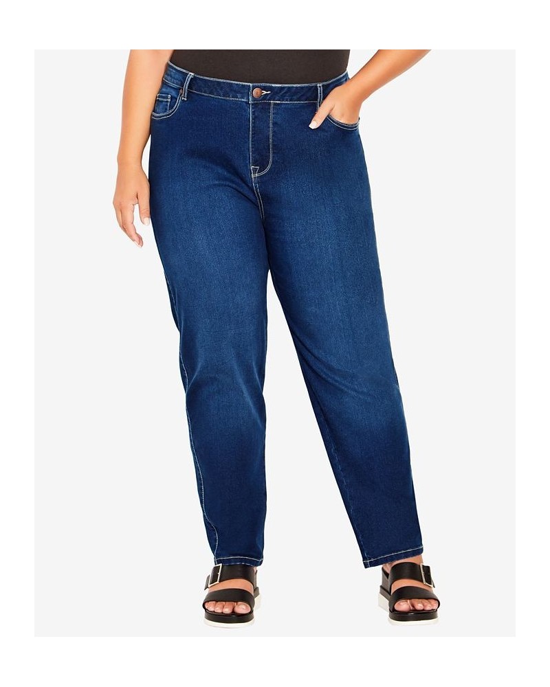 Plus Size Butter Denim Straight Jeans Medium Wash $34.30 Jeans