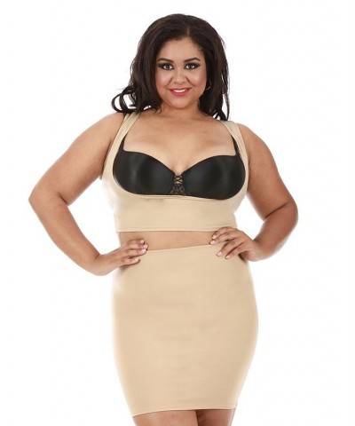 InstantFigure Compression Slip Skirt Tan/Beige $30.60 Shapewear