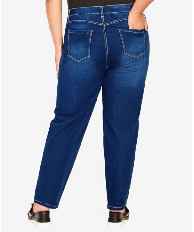 Plus Size Butter Denim Straight Jeans Medium Wash $34.30 Jeans