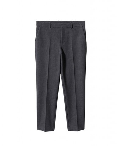 Women's Straight Suit Pants Light Heather Gray $37.79 Pants