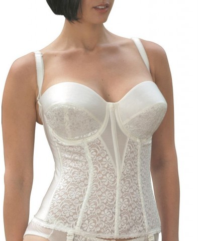 Women's Strapless Bustier White $33.60 Bras