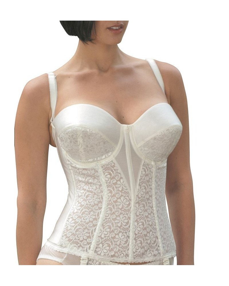 Women's Strapless Bustier White $33.60 Bras