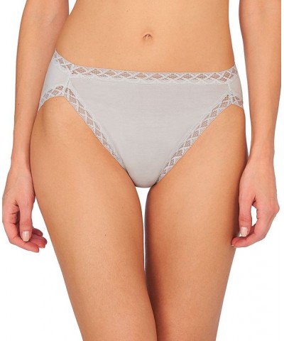 Bliss Lace-Trim Cotton French-Cut Brief Underwear 152058 Linen $9.90 Underwears