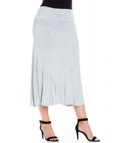 Plus Size Maxi Skirt Heather $33.32 Skirts