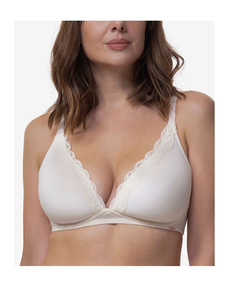 Women's Alana Light Padded Comfort Fit Soft Touch Bra D001932MI033 White $18.13 Bras