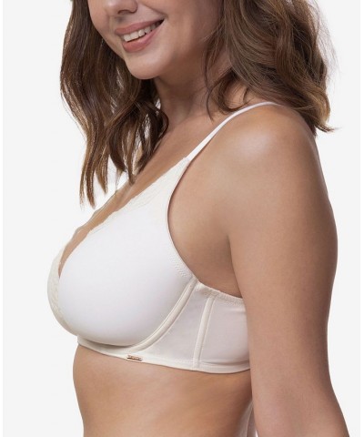 Women's Alana Light Padded Comfort Fit Soft Touch Bra D001932MI033 White $18.13 Bras