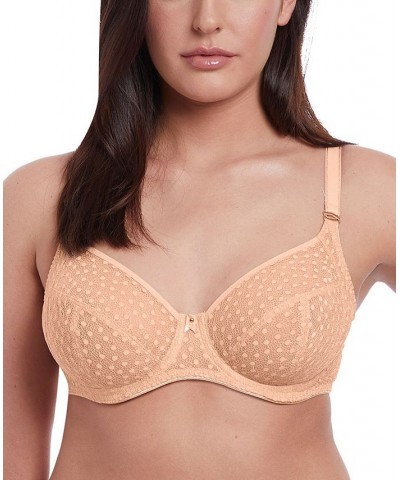 Starlight Underwire Side Support Bra AA5201 Brown $29.60 Bras