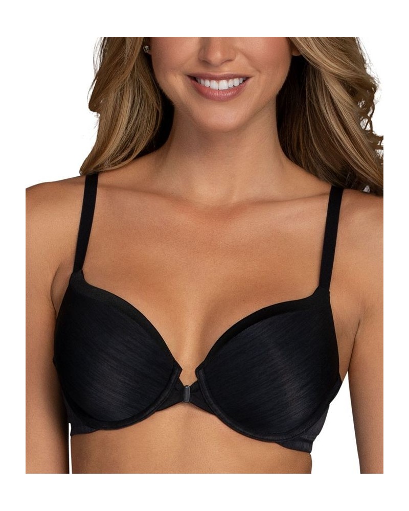 Illumination Front Close Full Coverage Underwire Bra 75339 Black $16.79 Bras