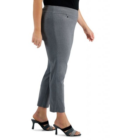 Petite Plus Size Pull-On Skinny Pants Light Grey Heather $16.50 Pants