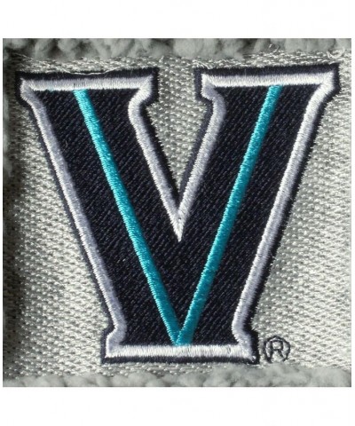 Women's Gray Villanova Wildcats Sherpa Super Soft Quarter Zip Pullover Jacket Gray $30.75 Jackets