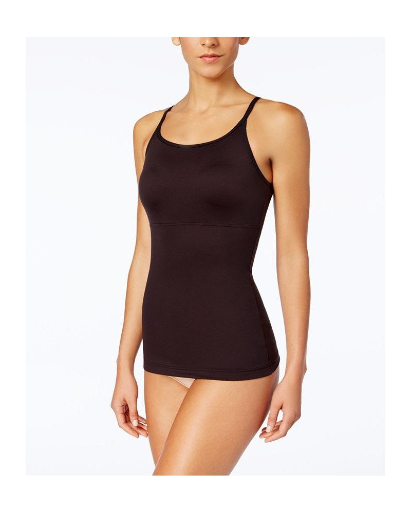 Women's Firm Control Fat Free Long Length Tank 3266 Black $30.74 Shapewear