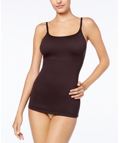 Women's Firm Control Fat Free Long Length Tank 3266 Black $30.74 Shapewear