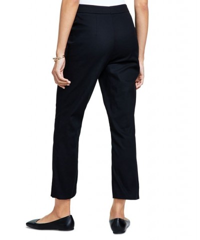 Women's Cropped Flared-Leg Pants Rich Black $54.50 Pants