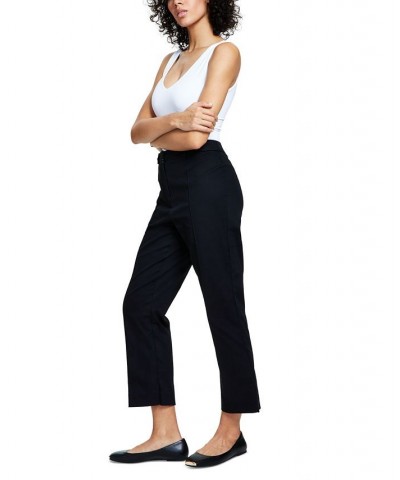 Women's Cropped Flared-Leg Pants Rich Black $54.50 Pants