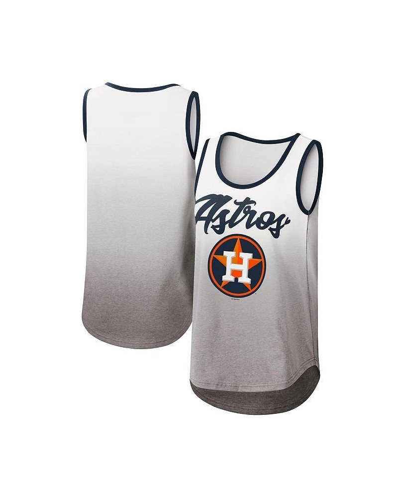 Women's White Houston Astros Logo Opening Day Tank Top White $21.15 Tops