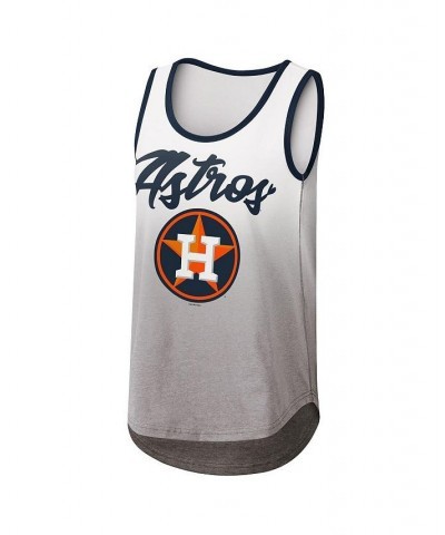 Women's White Houston Astros Logo Opening Day Tank Top White $21.15 Tops