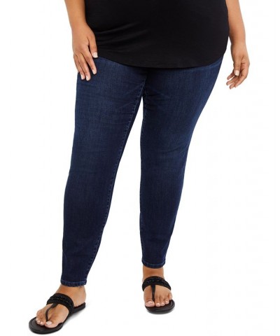 Jessica Simpson Maternity Plus Size Skinny Jeans Dark Wash $28.80 Jeans