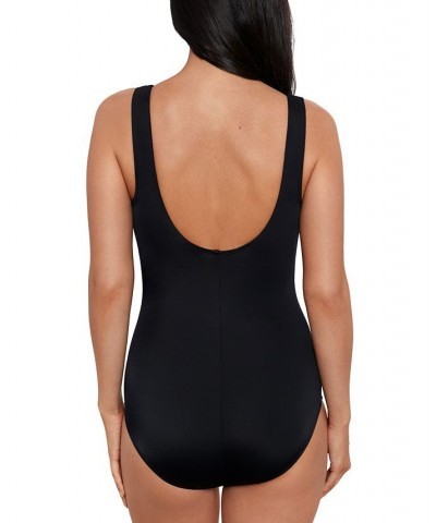 Shape Solver Sport for Women's Color Flow Illusion One-Piece Swimsuit Multi $37.76 Swimsuits