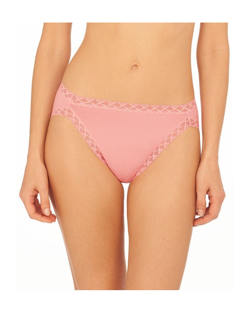 Bliss Lace-Trim Cotton French-Cut Brief Underwear 152058 Blossom $9.90 Underwears