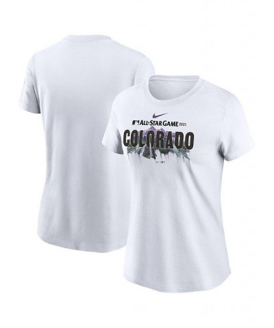 Women's White 2021 MLB All-Star Game T-shirt White $20.15 Tops