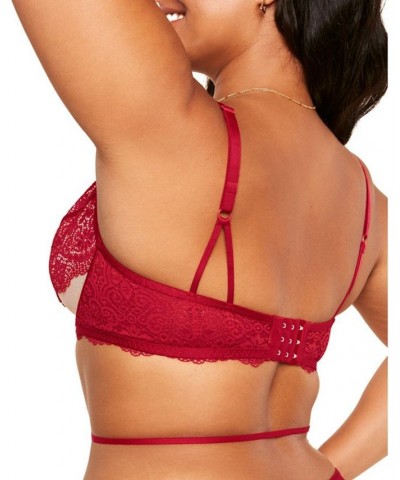 Jenni Women's Plus-Size Unlined Plunge Bra Red $32.97 Bras